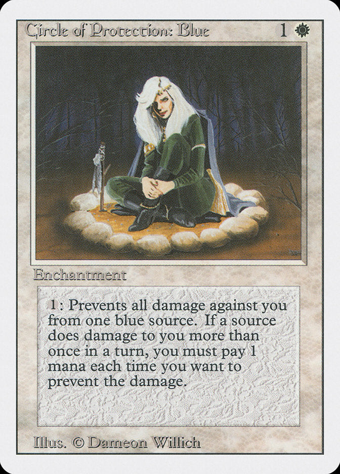Circle of Protection: Blue [Revised Edition] | Play N Trade Winnipeg