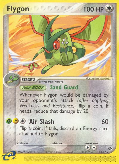 Flygon (15/97) [EX: Dragon] | Play N Trade Winnipeg