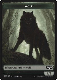 Zombie // Wolf Double-Sided Token [Game Night 2019 Tokens] | Play N Trade Winnipeg