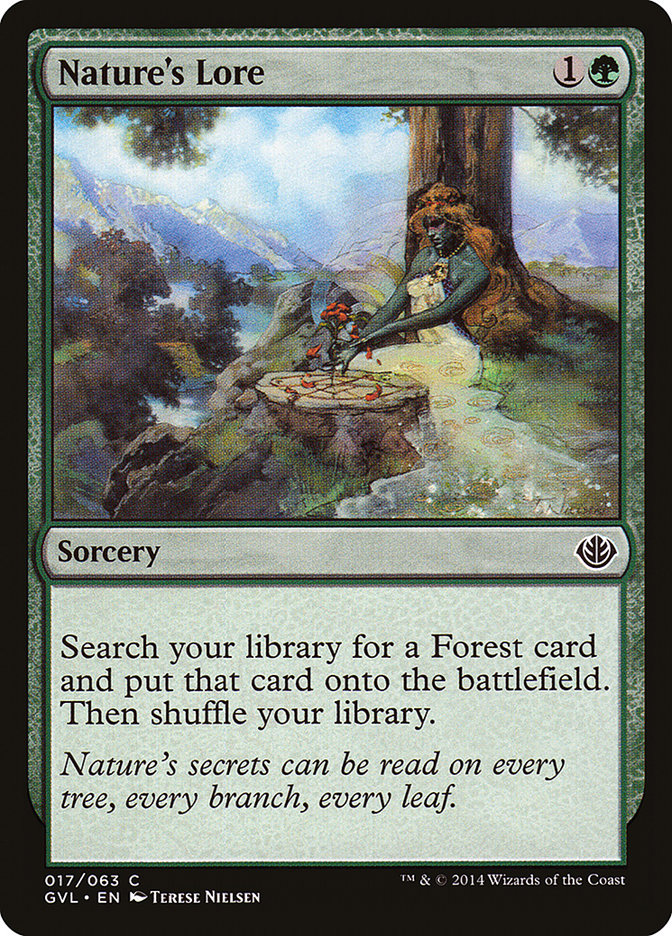 Nature's Lore (Garruk vs. Liliana) [Duel Decks Anthology] | Play N Trade Winnipeg