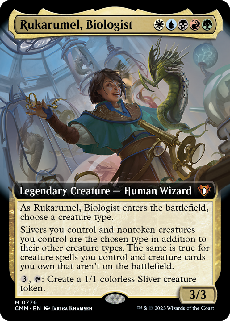 Rukarumel, Biologist (Extended Art) [Commander Masters] | Play N Trade Winnipeg