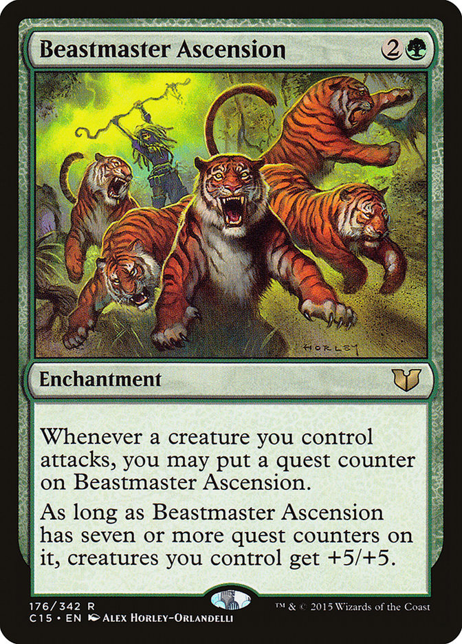 Beastmaster Ascension [Commander 2015] | Play N Trade Winnipeg