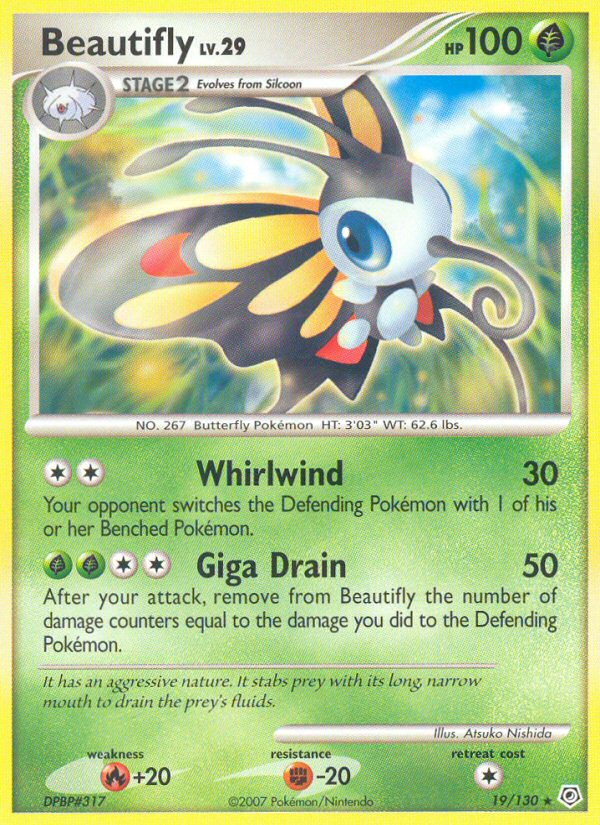 Beautifly (19/130) [Diamond & Pearl: Base Set] | Play N Trade Winnipeg