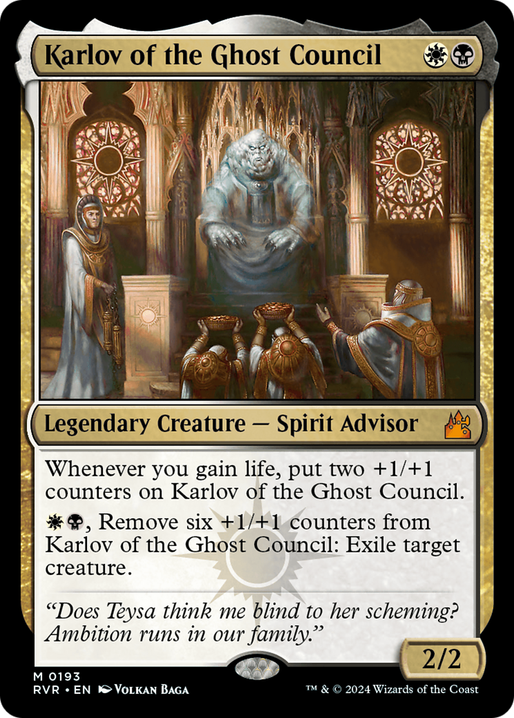 Karlov of the Ghost Council [Ravnica Remastered] | Play N Trade Winnipeg