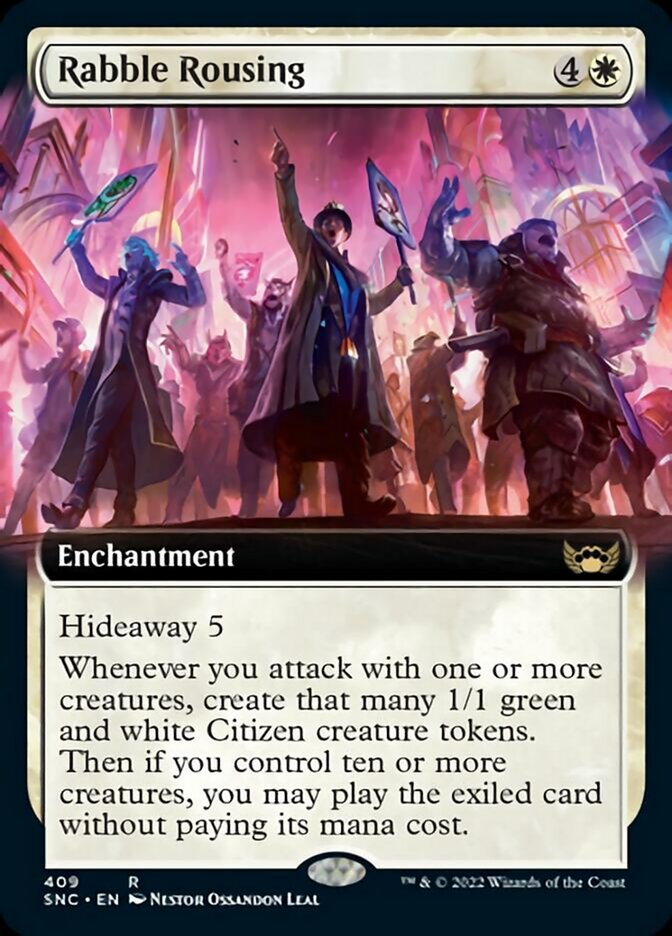 Rabble Rousing (Extended Art) [Streets of New Capenna] | Play N Trade Winnipeg