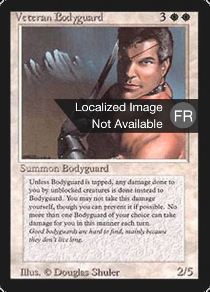 Veteran Bodyguard [Foreign Black Border] | Play N Trade Winnipeg