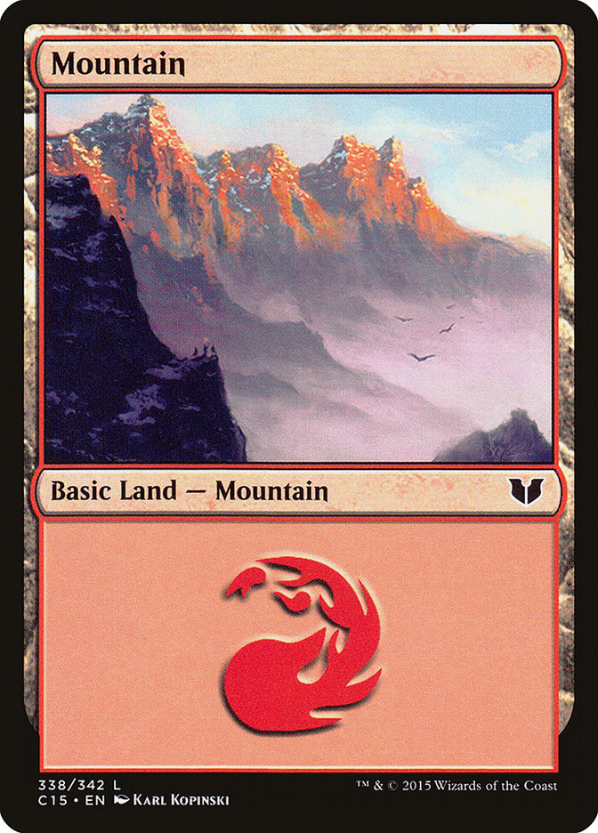 Mountain (338) [Commander 2015] | Play N Trade Winnipeg