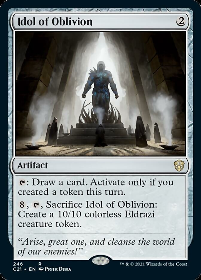 Idol of Oblivion [Commander 2021] | Play N Trade Winnipeg