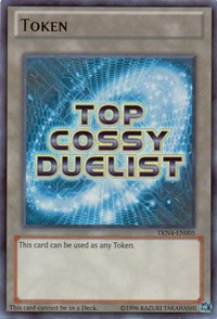 Top Ranked COSSY Duelist Token (Blue) [TKN4-EN005] Ultra Rare | Play N Trade Winnipeg