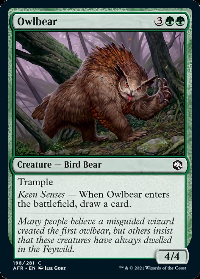 Owlbear [Dungeons & Dragons: Adventures in the Forgotten Realms] | Play N Trade Winnipeg
