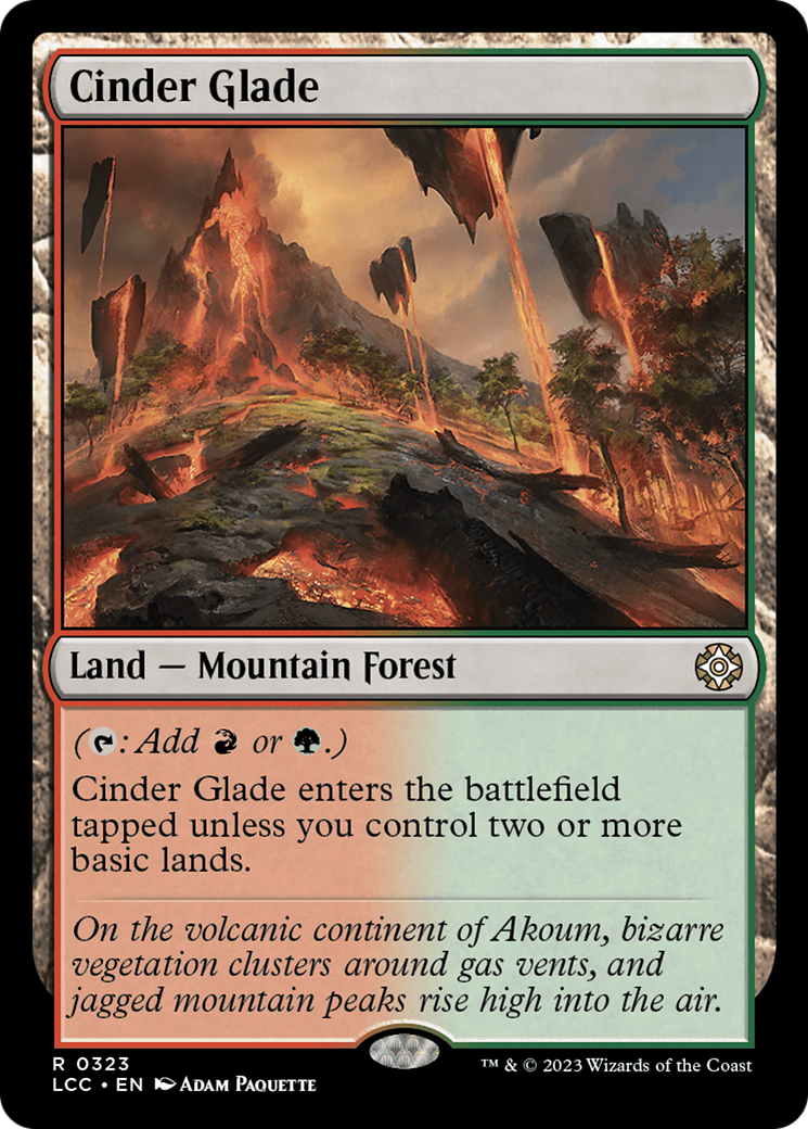 Cinder Glade [The Lost Caverns of Ixalan Commander] | Play N Trade Winnipeg