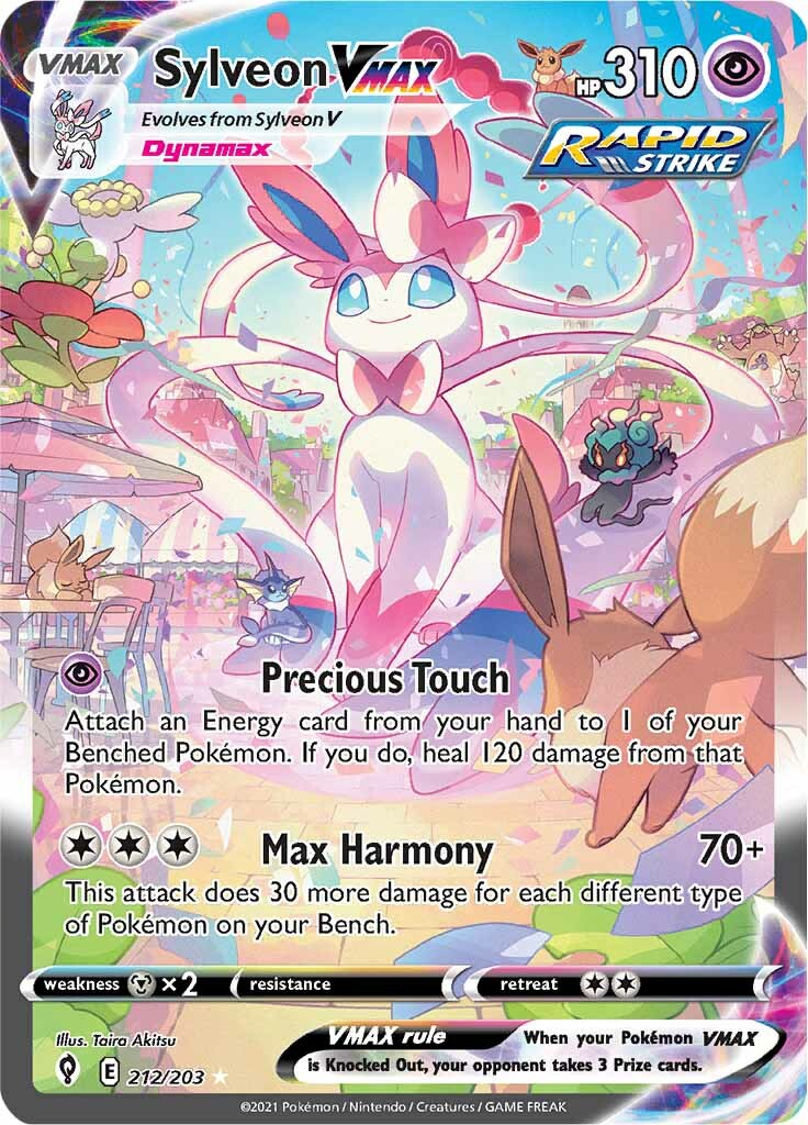 Sylveon VMAX (212/203) [Sword & Shield: Evolving Skies] | Play N Trade Winnipeg