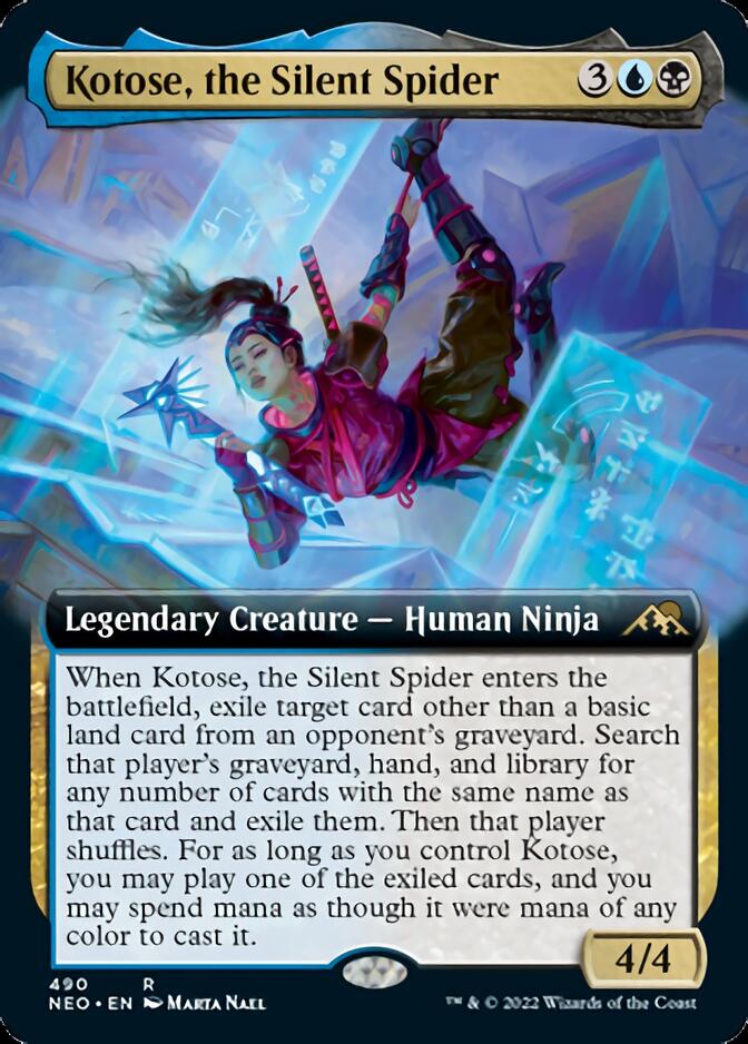 Kotose, the Silent Spider (Extended) [Kamigawa: Neon Dynasty] | Play N Trade Winnipeg