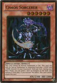 Chaos Sorcerer [GLD4-EN012] Gold Rare | Play N Trade Winnipeg