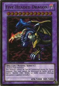 Five-Headed Dragon [GLD4-EN031] Gold Rare | Play N Trade Winnipeg