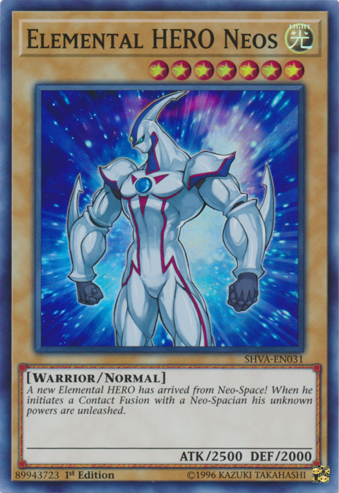 Elemental HERO Neos [SHVA-EN031] Super Rare | Play N Trade Winnipeg