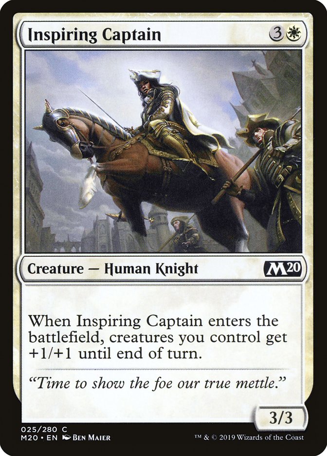 Inspiring Captain [Core Set 2020] | Play N Trade Winnipeg