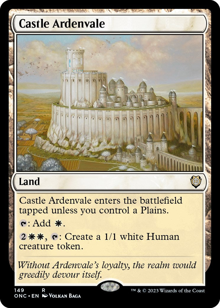 Castle Ardenvale [Phyrexia: All Will Be One Commander] | Play N Trade Winnipeg