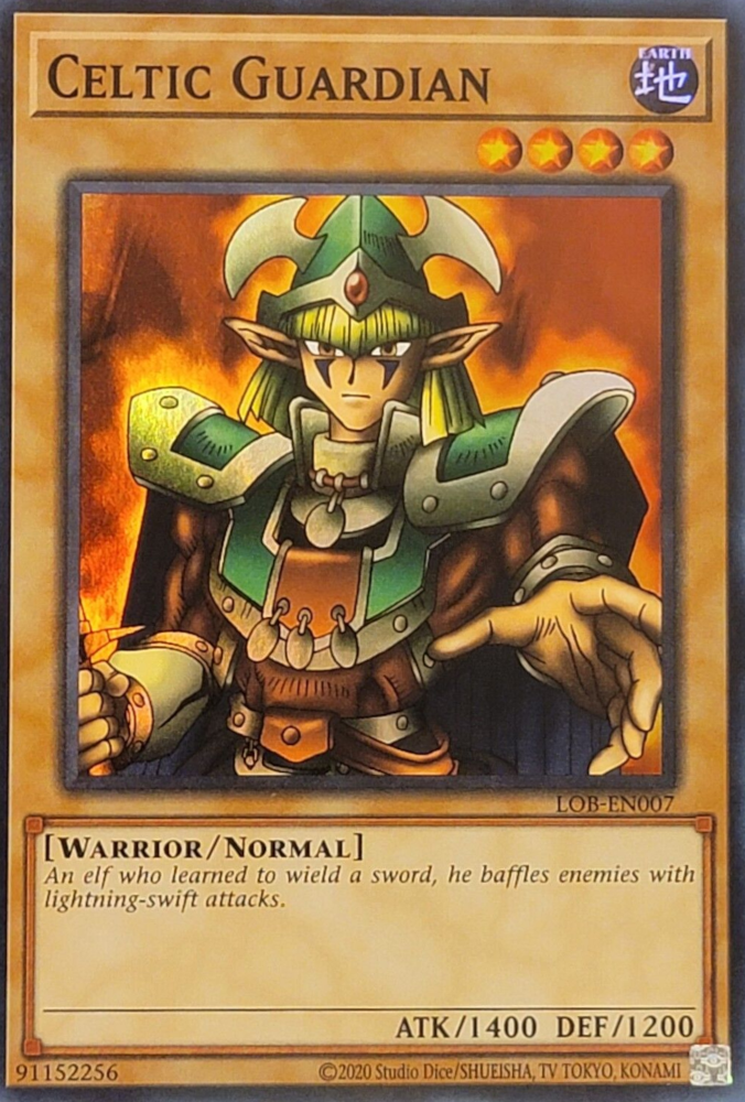 Celtic Guardian (25th Anniversary) [LOB-EN007] Super Rare | Play N Trade Winnipeg