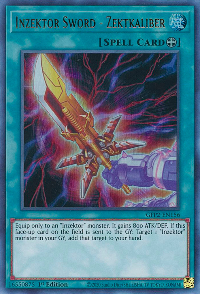 Inzektor Sword - Zektkaliber [GFP2-EN156] Ultra Rare | Play N Trade Winnipeg