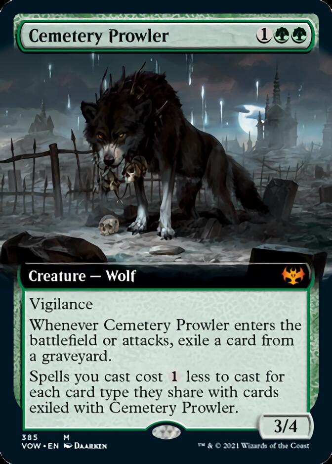 Cemetery Prowler (Extended) [Innistrad: Crimson Vow] | Play N Trade Winnipeg