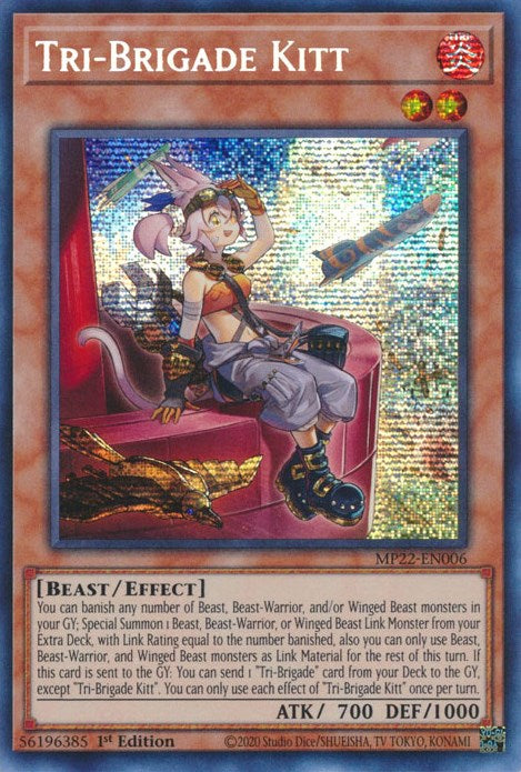 Tri-Brigade Kitt [MP22-EN006] Prismatic Secret Rare | Play N Trade Winnipeg