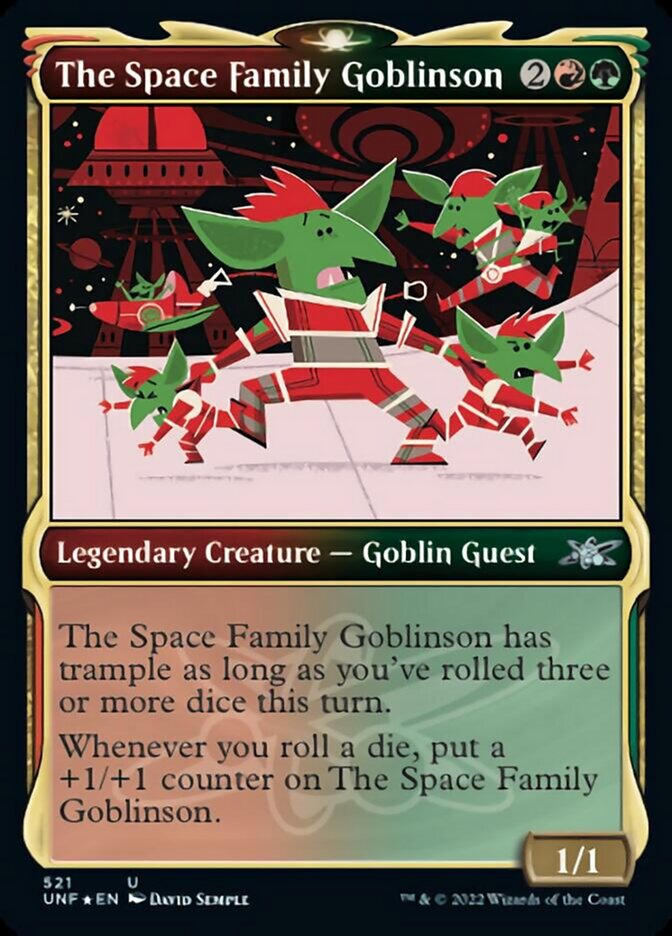 The Space Family Goblinson (Showcase) (Galaxy Foil) [Unfinity] | Play N Trade Winnipeg