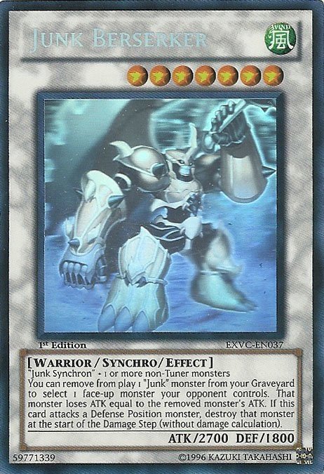 Junk Berserker [EXVC-EN037] Ghost Rare | Play N Trade Winnipeg