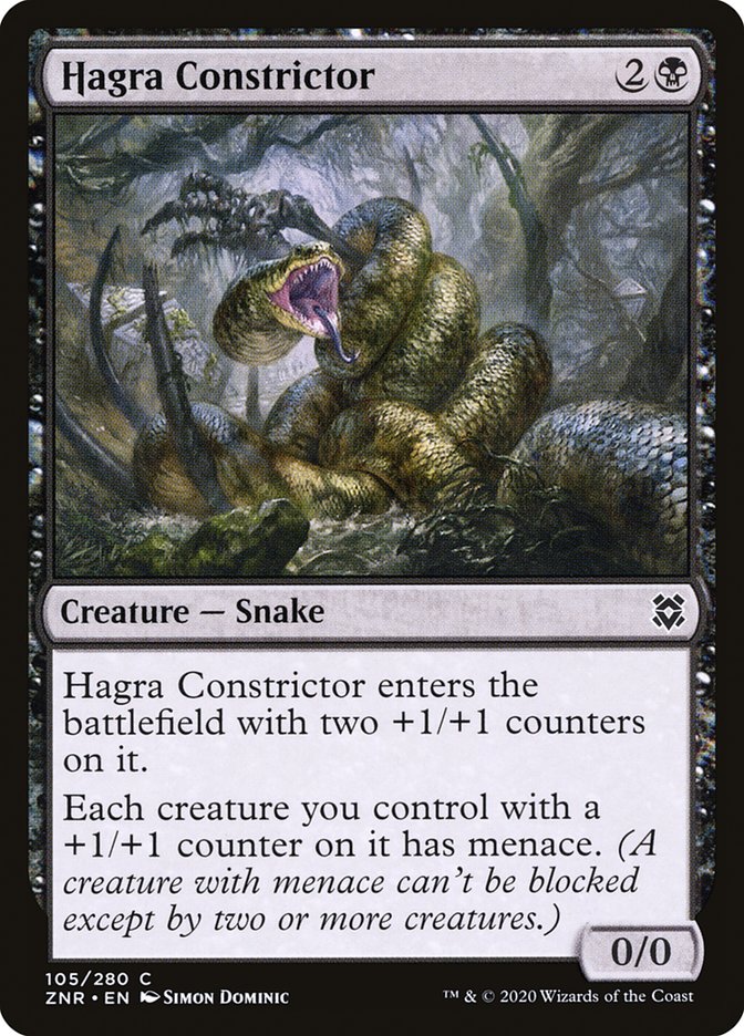 Hagra Constrictor [Zendikar Rising] | Play N Trade Winnipeg