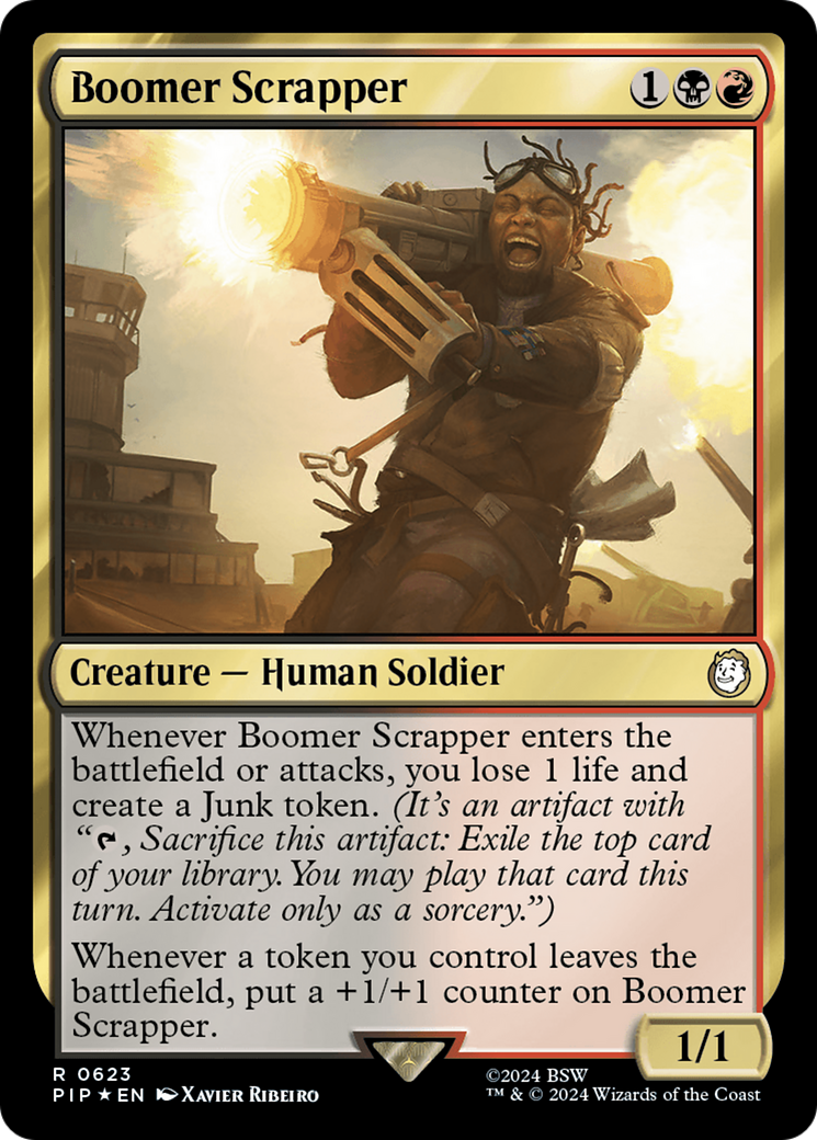Boomer Scrapper (Surge Foil) [Fallout] | Play N Trade Winnipeg