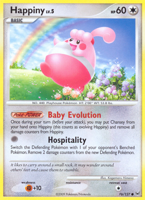 Happiny (76/127) [Platinum: Base Set] | Play N Trade Winnipeg