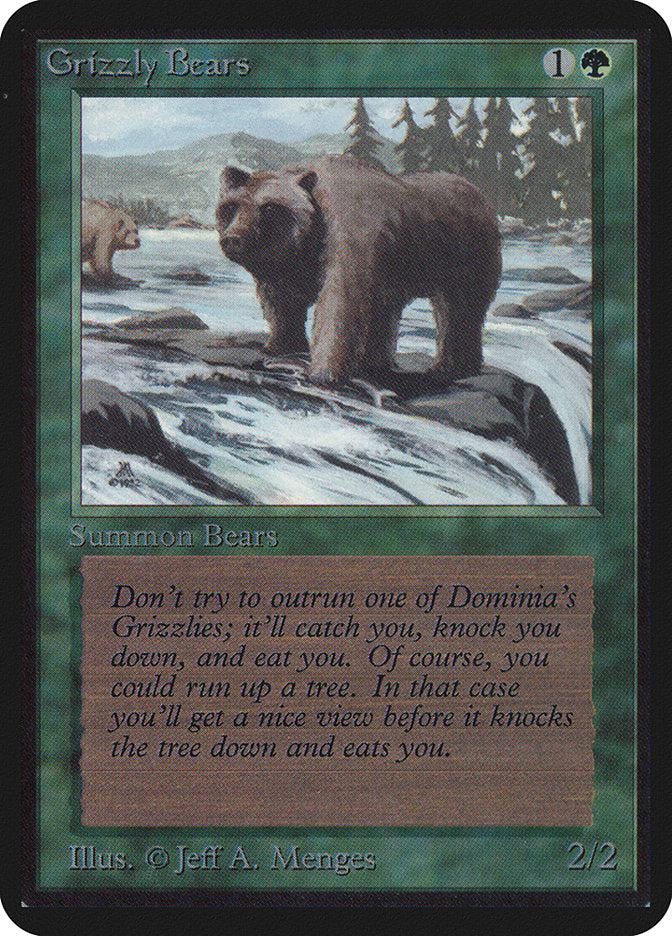 Grizzly Bears [Limited Edition Alpha] | Play N Trade Winnipeg