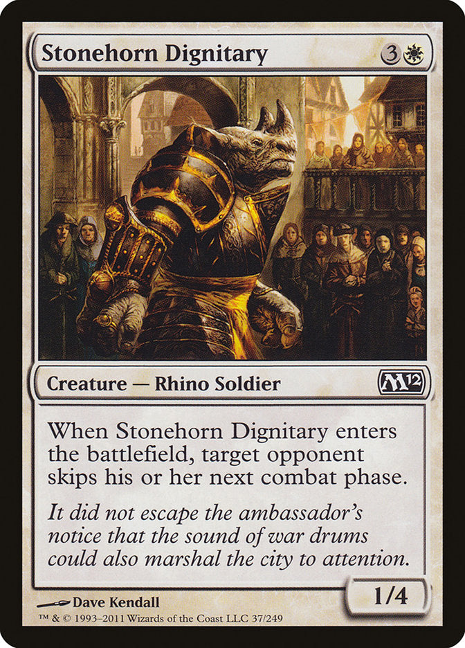 Stonehorn Dignitary [Magic 2012] | Play N Trade Winnipeg