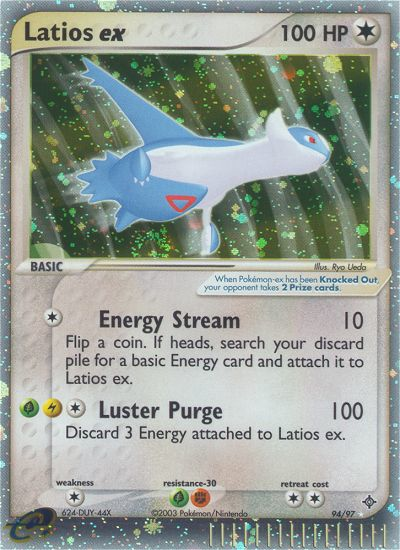 Latios ex (94/97) [EX: Dragon] | Play N Trade Winnipeg