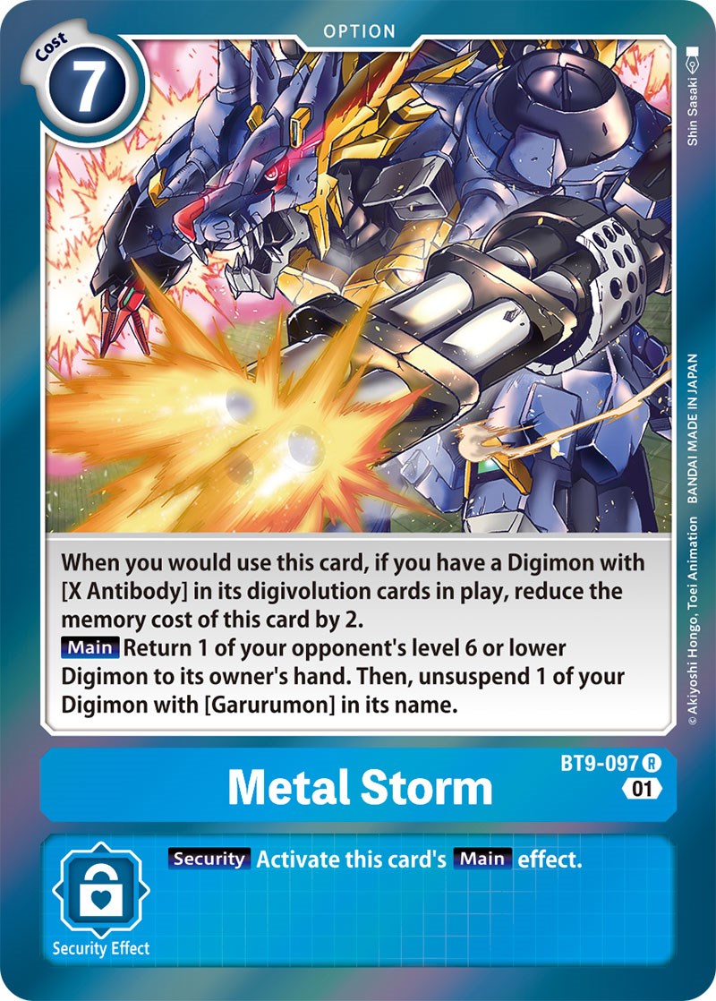 Metal Storm [BT9-097] [X Record] | Play N Trade Winnipeg