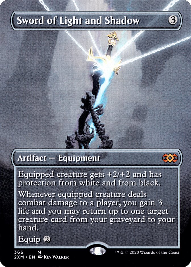 Sword of Light and Shadow (Toppers) [Double Masters Extended Art] | Play N Trade Winnipeg