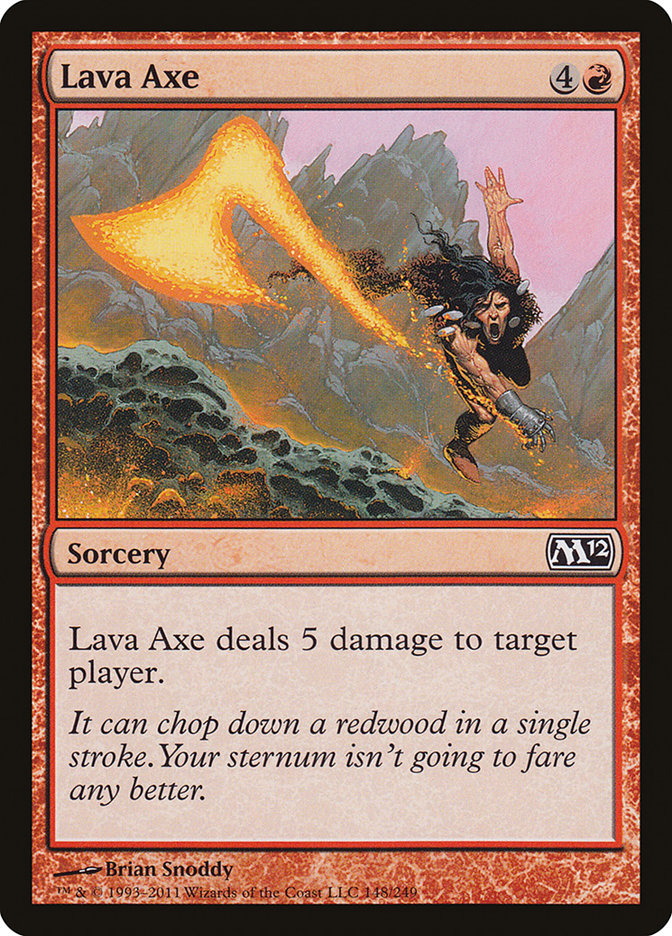 Lava Axe [Magic 2012] | Play N Trade Winnipeg