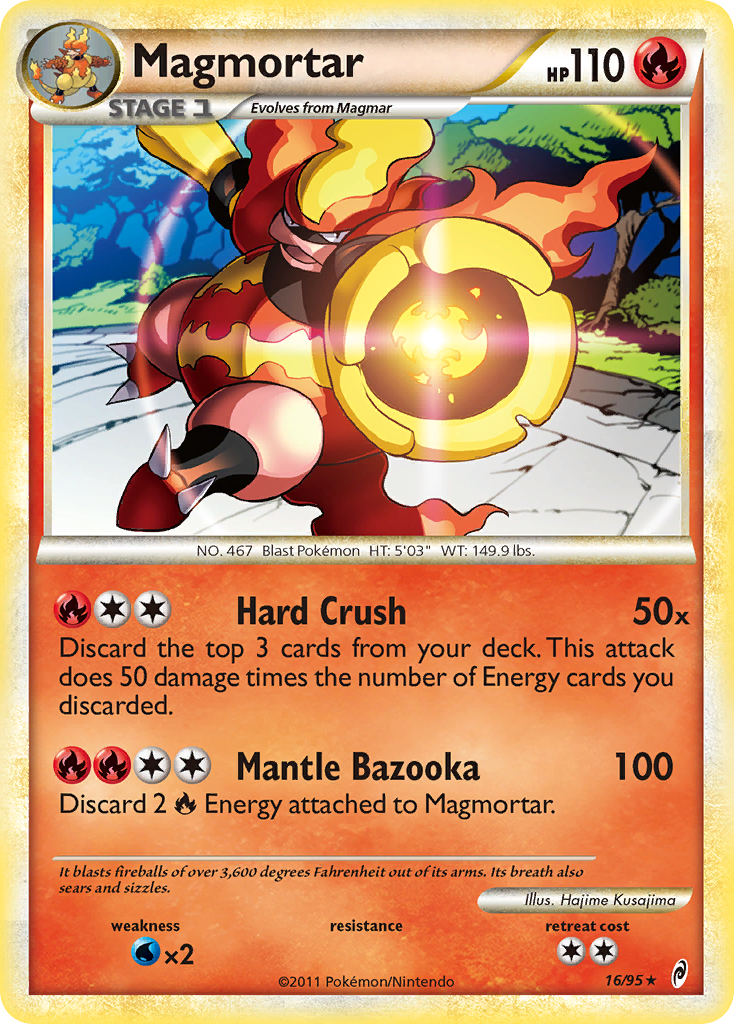 Magmortar (16/95) [HeartGold & SoulSilver: Call of Legends] | Play N Trade Winnipeg