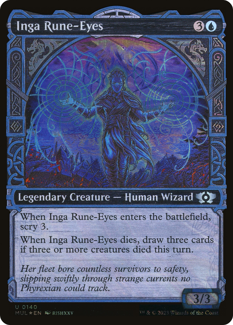 Inga Rune-Eyes (Halo Foil) [Multiverse Legends] | Play N Trade Winnipeg