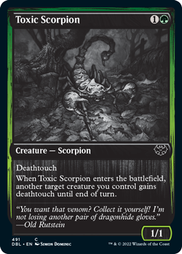 Toxic Scorpion [Innistrad: Double Feature] | Play N Trade Winnipeg