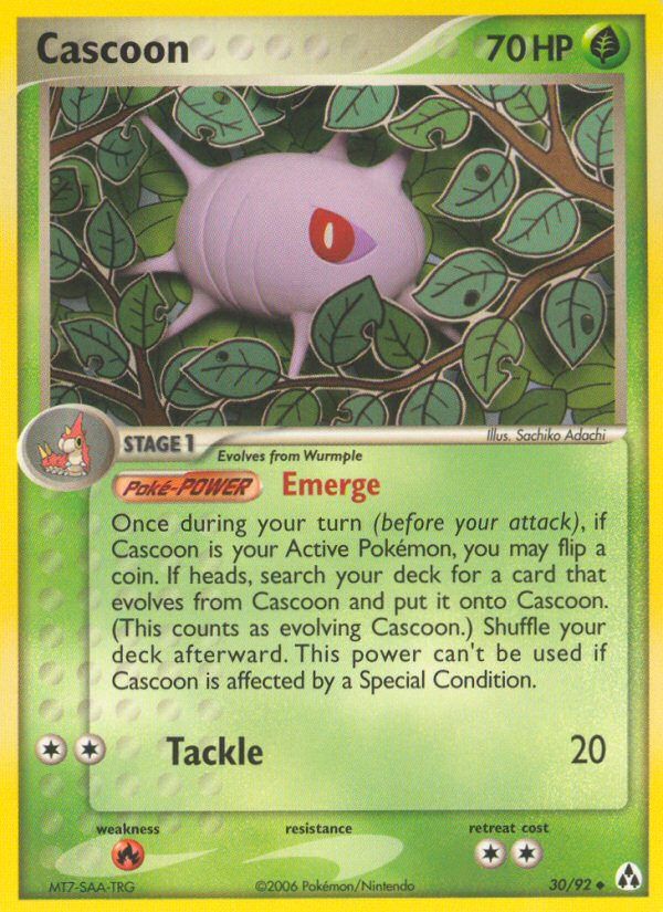 Cascoon (30/92) [EX: Legend Maker] | Play N Trade Winnipeg