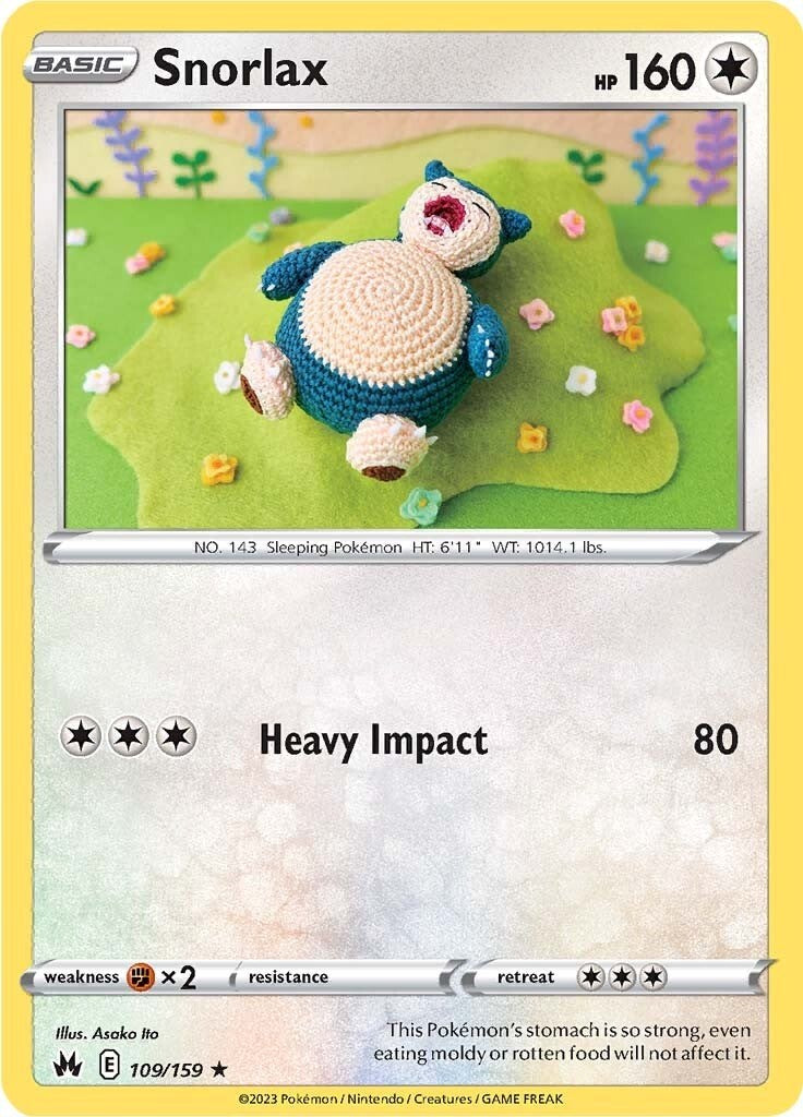 Snorlax (109/159) [Sword & Shield: Crown Zenith] | Play N Trade Winnipeg