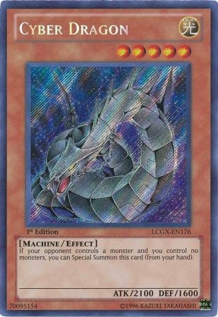 Cyber Dragon (Alternate Art) [LCGX-EN176] Secret Rare | Play N Trade Winnipeg