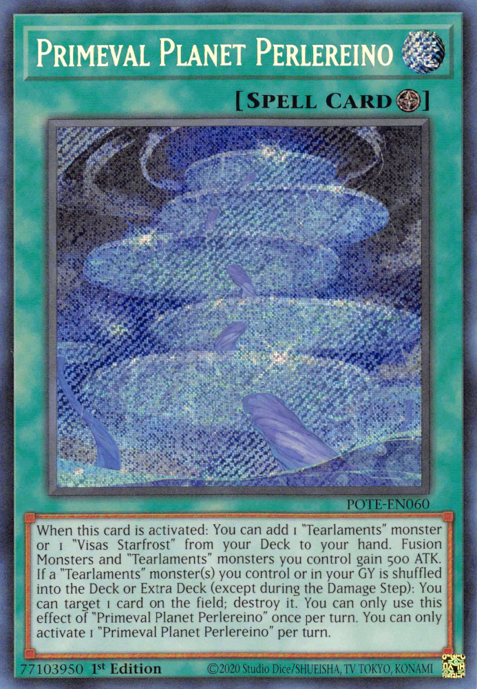 Primeval Planet Perlereino [POTE-EN060] Secret Rare | Play N Trade Winnipeg