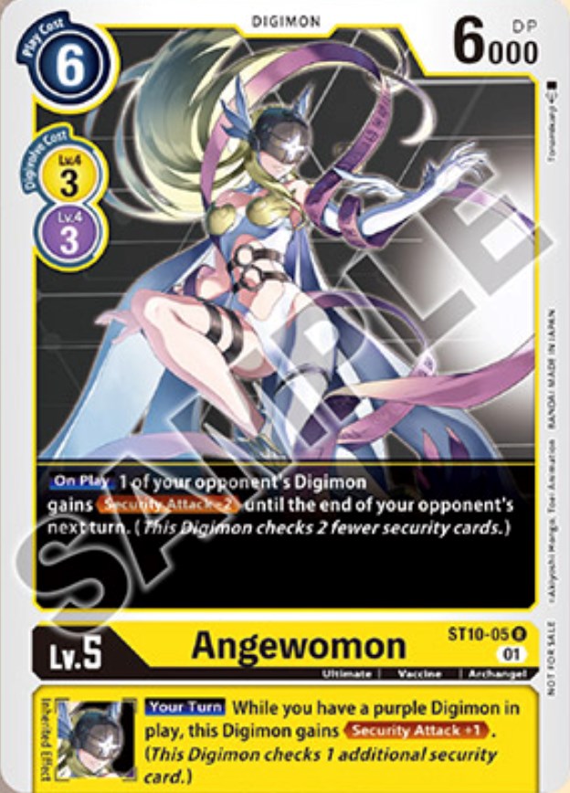 Angewomon [ST10-05] (Tamer Goods Set Angewomon & LadyDevimon) [Starter Deck: Parallel World Tactician Promos] | Play N Trade Winnipeg