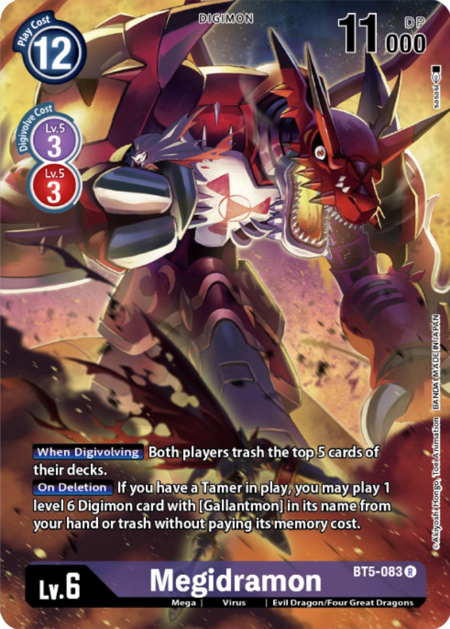 Megidramon [BT5-083] (Digimon Card Game Deck Box Set) [Battle of Omni Promos] | Play N Trade Winnipeg