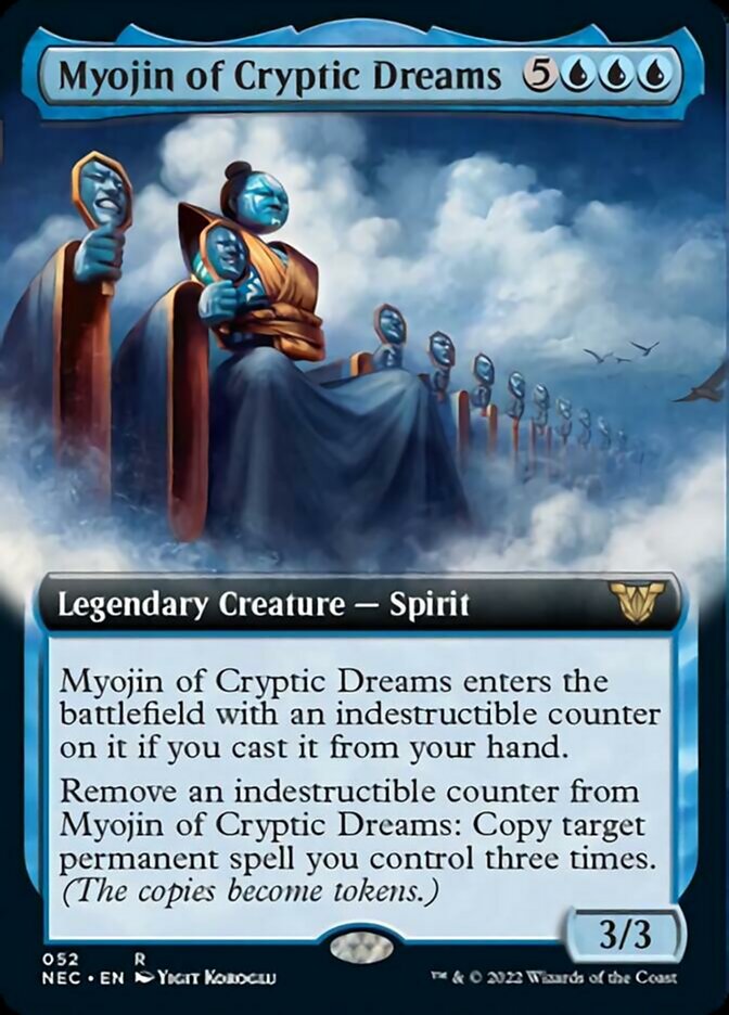 Myojin of Cryptic Dreams (Extended) [Kamigawa: Neon Dynasty Commander] | Play N Trade Winnipeg