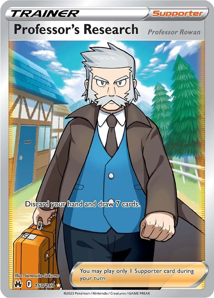 Professor's Research (150/159) (Full Art) [Sword & Shield: Crown Zenith] | Play N Trade Winnipeg