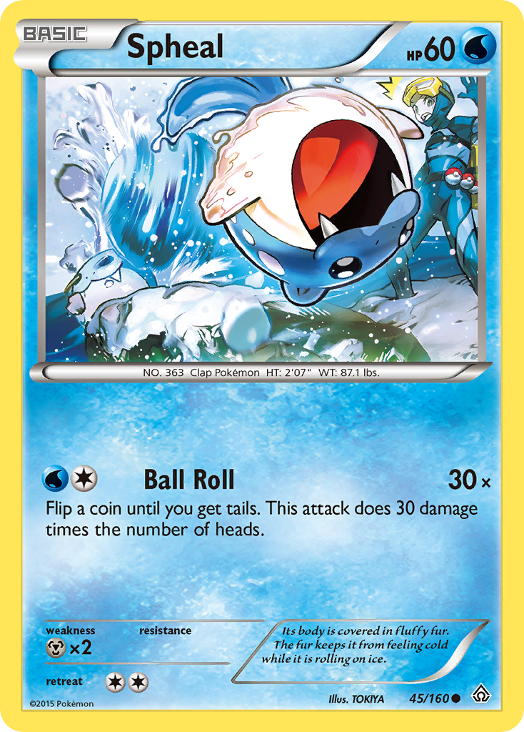 Spheal (45/160) [XY: Primal Clash] | Play N Trade Winnipeg