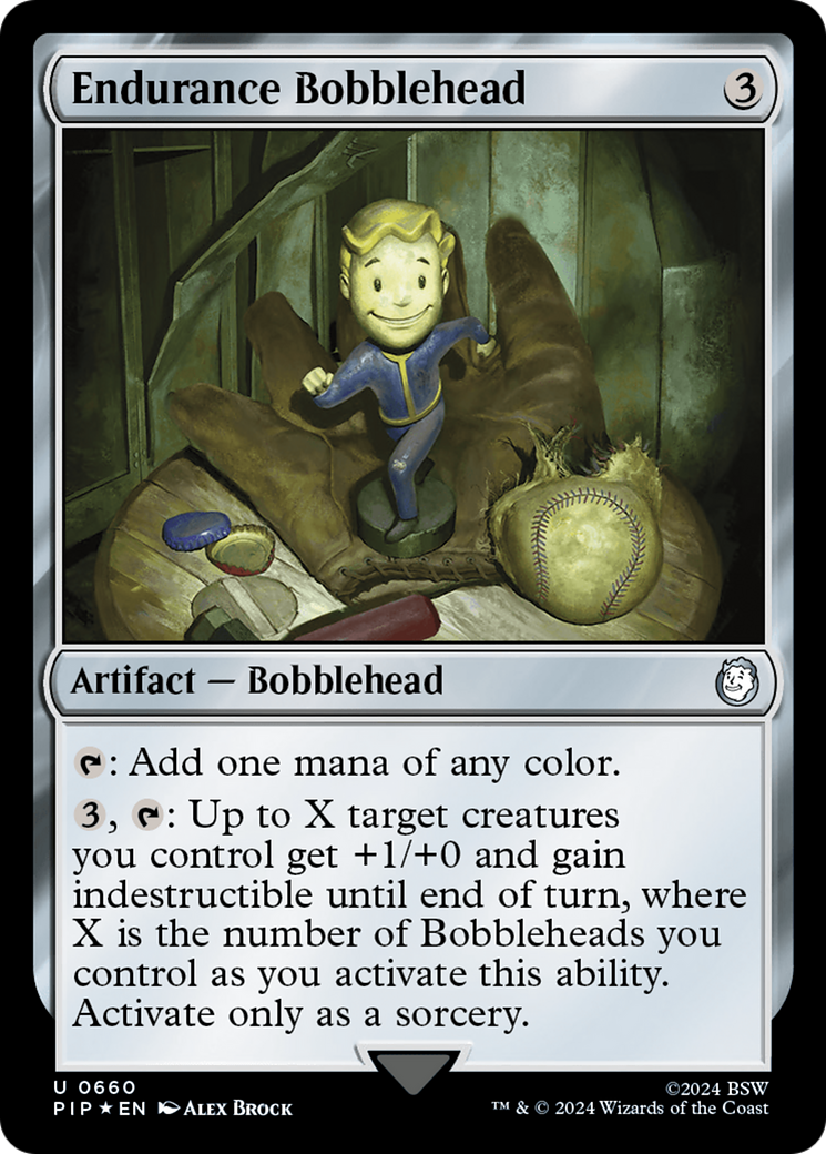 Endurance Bobblehead (Surge Foil) [Fallout] | Play N Trade Winnipeg